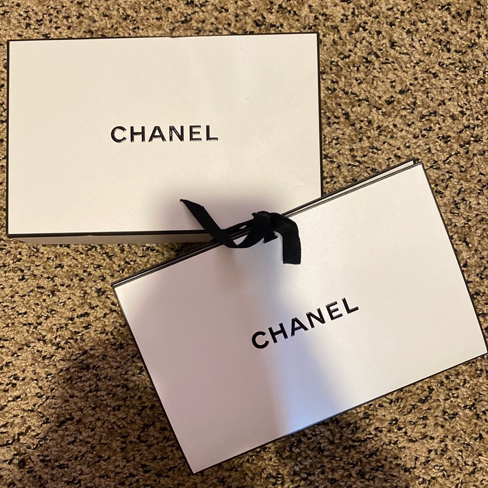 Chanel box and bag